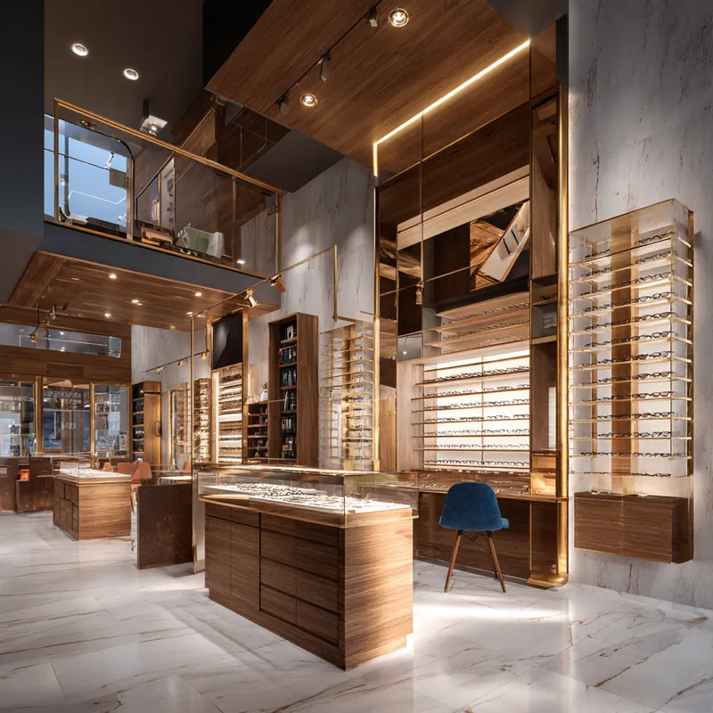 Propuesta de diseño: Tienda en madera