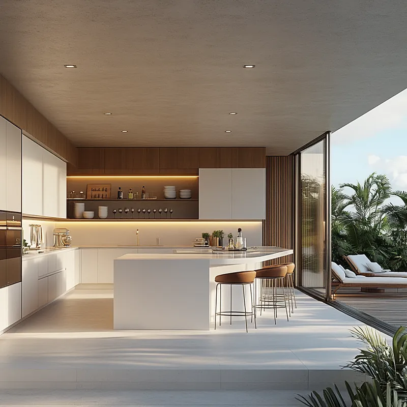 Remodelaciones Propuesta de diseño: Cocina abierta a la terraza